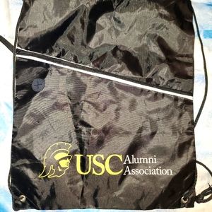 USC aluminum associations Drawstring backpack.